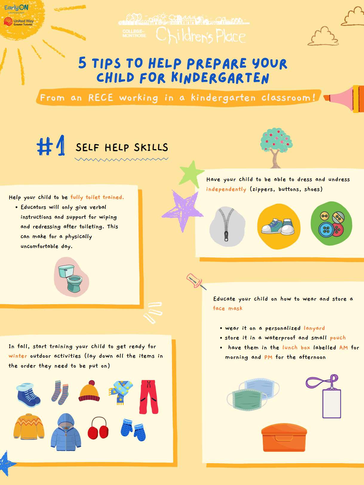 5 Tips for Kindergarten